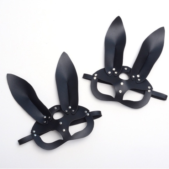 Sexy Rabbit Ears Mask Cute Bunny Long Ears - Picture 2 of 3